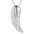 Lucky Silver - Silver Designer Angel Wing Necklace - LOCAL STOCK - LSN146