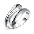 Lucky Silver - Silver Designer Swirl Ring - LOCAL STOCK - LSR012