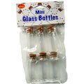 Mini Glass Bottles - 10ml / 6Pcs