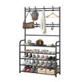 Multifunctional Shoe Storage Organizer  (60 x 26 x 172cm) - Black