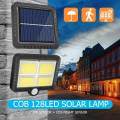 LED Solar Power Motion Sensor  Wall Outdoor Light