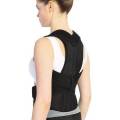 Back Pain Posture Corrector - 3 Extra Large / Plain Black