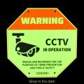 Securi-Prod Luminous CCTV Warning Sign  Large