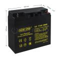 Securi Prod Rechargeable Sealed Lead Battery 12V 17AH