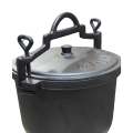 Potjie Cooker - Cast Iron + 2 Silicone Gloves
