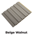 Natural wood - Beige walnut