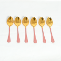 Cutlery Sets - Flat Handle - Pink