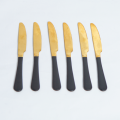 Cutlery Sets - Flat Handle - Black