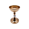 Center Piece - Hammered Chalice Goblet