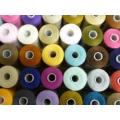 Polyester Thread - 1000m / Single / Cream