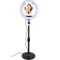 10 Inch Ring Light With Suction Cup Base