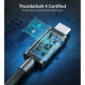 Choetech Thunderbolt 4 Cable 0.8m - Black