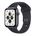 Apple Watch SE (44mm, Space Gray Aluminium with Black Sports Band, GPS) - Pre Owned / 3 Month War...