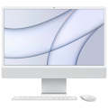 2021 Apple iMac 24-inch M1 8-Core CPU, 8-Core GPU (4.5K Retina, 8GB Unified RAM, 256GB, Silver) -...