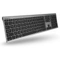 Macally Multi-Device Bluetooth Keyboard For Mac (Grey) - New