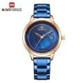 Naviforce 5008 - Rose Gold Blue