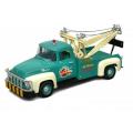1/18 FORD F100 PICK UP TOW TRUCK GREEN 1956 DIECAST
