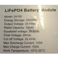 Hoselect 24V Lithium Battery LIFEPO4 100Ah - Wall Mount