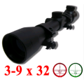 Beileshi Tactical 3-9 X 32EG Rifle Scope with Red & Green Mil-Dot Scope