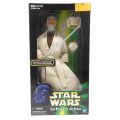Star Wars / Obi-Wan Kenobi / 1998 Hasbro 12 Inch Figure / Episode 1 Collection / NIB