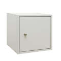 CUBEO Home Storage Cube - 1 Box With Door | White