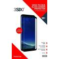 3SIXT Curved Glass Screen Protector Case Friendly Samsung Galaxy S8 Plus (Black)