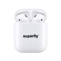 Superfly True Wireless Trainer Earpods (White)