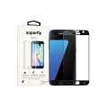 Superfly Tempered Glass Screen Protector Samsung Galaxy S7 (Black Border )