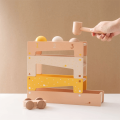 Wooden Knocking Running Ball Track Toy