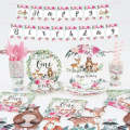 Birthday Party Tableware | Woodland | 16 Guests