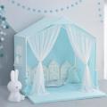 Playhouse with Curtain | Blue