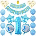 1st Year Birthday Party Balloons | Boy