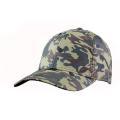 Camo Fitted 6 Panel Cap