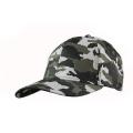 Camo Fitted 6 Panel Cap