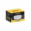 ELECSTOR B22 7W RECHARGEABLE GLOBES - COOL WHITE - 6 Pack