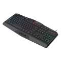 REDRAGON HARPE Membrane|RGB Backlit|12 Multimedia Keys|19 Non-Conflict Gaming Keyboard  Black