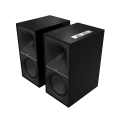 Klipsch The Nines 8" Powered Speakers - Black (Each) + Klipsch R-121SW Subwoofer - Black (Each)