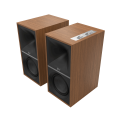 Klipsch The Sevens 6.5" Powered Speakers - Walnut (Pair) + Klipsch R-101SW Subwoofer - Black (Each)