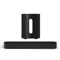 Sonos Beam(Gen 2) Soundbar with Sonos Sub Mini Entertainment Set - Black