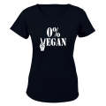 0% Vegan - Ladies - T-Shirt