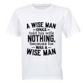 A Wise Man - Adults - T-Shirt
