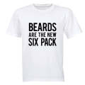 Beards Are The New Six Pack - Adults - T-Shirt