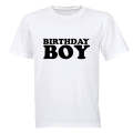 Birthday Boy - Adults - T-Shirt