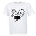 Birthday Girl - Heart - Kids T-Shirt