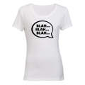 Blah Blah - Ladies - T-Shirt