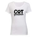 Cat Grandma - Ladies - T-Shirt