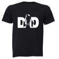 DAD - Family Silhouette - Adults - T-Shirt