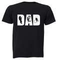 DAD - Fishing silhouette - Adults - T-Shirt