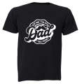 Dad - The Man - Mustache - Adults - T-Shirt