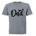 Dad Heart - Adults - T-Shirt